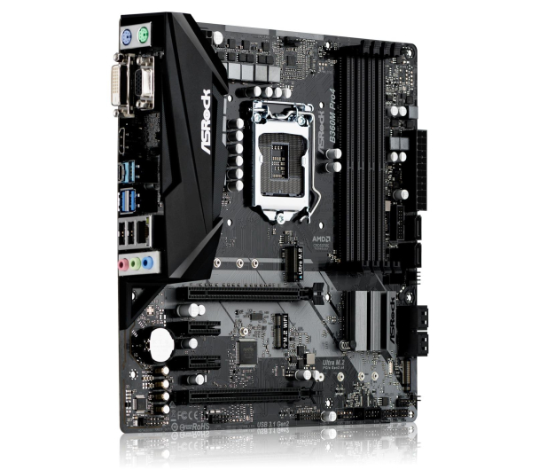 ASRock B360M Pro4 - 422195 - zdjęcie 2
